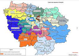 On peut ainsi y voir les anciennce région avant leur fusion (chaque couleur représente une nouvelle région après fusion des anciennes). Carte De Paris Et Ile De France Voyages Cartes