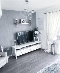 Living Room Decor Ideas Silver Homedecor Homedecorideas Grey Wallpaper Living Room Living Room Decor Gray Apartment Living Room
