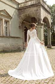 Beach wedding dress can be generally as impressive and staggering as a custom long sleeve wedding dresses have come quite a long way with brides. Summer Style Lace Long Sleeve Wedding Dresses 2016 V Neck A Line Lace Wedding Dress Bea Long Sleeve Wedding Dress Lace Online Wedding Dress Bridal Dresses Lace