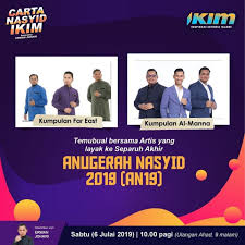 Berikut adalah komenku terhadap finalist anugerah carta nasyid ikim 2007 sebagaimana yang diumumkan senarai 10 lagunya dalam siaran carta nasyid ikim pada 1 disember 2007 di radio pilihan utamaku … tahun 2005 dapat menonton secara live sekeluarga di auditorium mbsa shah alam, anugerah carta nasyid ikim 2005 setelah bersusah payah mendapatkan. Almanna Almannaofficial ØªÙˆÛŒÛŒØªØ±