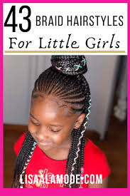 This option is great for both everyday and evening look. 43 Braid Hairstyles For Little Girls With Natural Hair