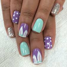 32 Cute Nail Art Designs For Easter Stayglam Bunny Nails Easter Nails Easter Nail Art Designs