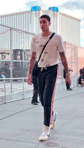 Kyle kuzma was born on the 24th of july 1995 and given the full name kyle alexander kuzma. Nba On Twitter Kylekuzma B Ingram13 Stephensonlance Arrive For Tonight S Nbapreseason Action In Las Vegas Warriors Lakers 10 30pm Et Espnnba Https T Co Hqkpmgozsa