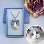 Custom cat necklace new arrivals