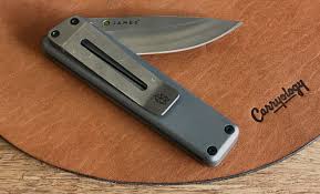 The pocketknife that fits the modern lifestyle, clean yet dependably functional. James Brand Chapter Carryology Exploring Better Ways To Carry