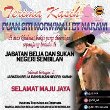 Saya berhutang budi banyak padamu. Sekalung Budi Dan Terima Kasih Puan Siti Jabatan Belia Dan Sukan Negeri Sembilan Facebook