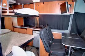 Retractable Bunk Lit Camping