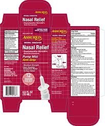 We apologize for any inconvenience. Assured Nasal Relief Original Spray Greenbrier International Inc