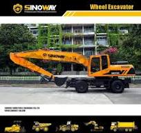 15 Ton Wheeled Excavator with Cummins Engine