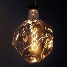Eine farbige oder solche in retro look damit die fertige lampe noch interessanter aussieht. Led Gross Gluhbirne E27 Unregelmassige Rauchgrau Gluhlampe 4w Als Pendelleuchte Eur 45 99 Picclick De