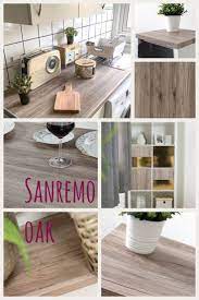 D C Fix Sticky Back Plastic Woodgrain Sanremo Oak 67 5cm X 2m Kitchen Diy Makeover Vinyl Wrap Kitchen Kitchen Worktop
