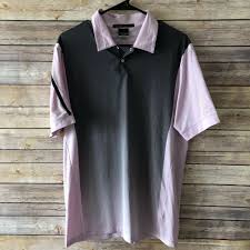 Tiger Woods Collection Nike Men S S Polo Golf Shirt Pink Dri Fit Snap Collar Euc Fashion Clothing Shoes Accessories Mensclo Golf Shirts Nike Men Mens Tops