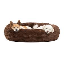 This bed is a strong supporter of dogs with dreams. Best Friends By Sheri The Original Calming Donut Cat And Dog Bed In Shag Fur Machine Washable Buy Online In Antigua And Barbuda At Antigua Desertcart Com Productid 76737800