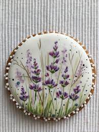 Yes This Is A Cookie I Think It Would Make A Pretty Pendant Or Pin Flower Cookies Painted Sugar Cookies Watercolor Cookies