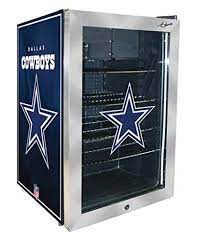 Nfl Themed Beverage Refrigerator Dallas Cowboys Dallas Cowboys Beverage Center