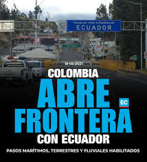 Colombia reabrió desde este miércoles sus fronteras terrestres, marítimas y fluviales con panamá, ecuador, perú y brasil, luego de mantenerlas cerradas cerca de … El Comercio Atencion Colombia Abre Fronteras Con Panama Ecuador Peru Y Brasil A Partir De Las 00 00 Del 19 De Mayo Del 2021 Https Bit Ly 3f3klxa Facebook