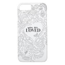 Personalized Coloring Page Inspired You Are Loved Case Mate Iphone Case Zazzle Com Coloring Pages Simple Gifts Customized Gifts