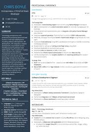 full stack developer resume sample