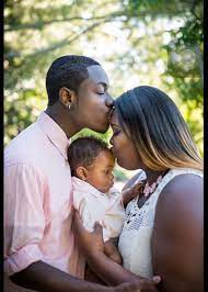 Black Family Photography With Baby Boy Kissing Family Family Photography Family Photos Black Families