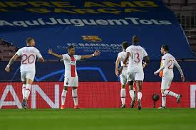 Psg started brightly, with mbappe's pace causing the barcelona defence problems straight away. Barcelona Vs Psg Result Champions League Live Kylian Mbappe Hits Hat Trick Tv Channel And Results The Athletic