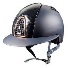 Kep Italia Cromo Textile Coco Style Blue Horse Riding Hats Equestrian Style Equestrian Outfits