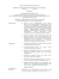 3 sk pembentukan tim siaga bencana. Sk Pengangkatan Pengurus Tpq