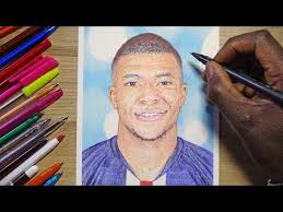 Watch kylian mbappe video highlights! Drawing Kylian Mbappe Ballpoint Pen Demoose Art Drawings Ballpoint Ballpoint Pen