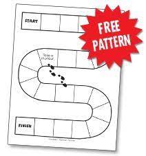 Coming up with your own game certainly isn't rocket science, but it's harder than you think. Homeschool Parent Print And Use Gameboard Pattern Math Activities Preschool Board Game Template Homeschool Math