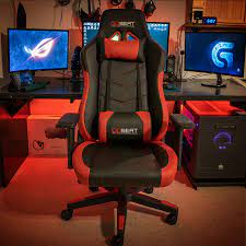 grandmaster red pc gaming chair opseat gaming chair farmhouse table chairs chair