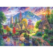 Maybe you would like to learn more about one of these? Cra Z Artabraham Hunter 1000 Piece Jigsaw Puzzle Mountain Village Dailymail