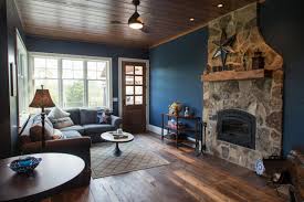 Rustic living room furniture style is a popular interior style particularly suited to people who want a unique, handmade products, home supplies and priceless traces of time. 75 Beautiful Rustic Gray Living Room Pictures Ideas June 2021 Houzz