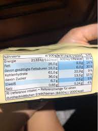 Calorie chart strawberry jam lidl (50 g) contain(s) 0 grams of sugar, 150 milligram(s) of protein, 50 milligram(s) of fat, 0 grams of fiber and 18 gram(s) of carbohydrate. Cookies Lidl