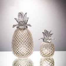 Glass Pineapple Decor From Apollo Box Pineapple Decor Decorative Accessories Miniature Figurines