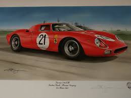 The historic victory was achieved by masten gregory and jochen rindt, who were driving the #21 car for the north american racing team, but also by. Jochen Rindt Masten Gregory Win Le Mans 24 Hours 1965 Nart Ferrari 250lm 250 Lm Ebay