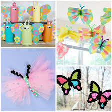 Wrap the black paper around the toilet paper roll. Beautiful Butterfly Crafts For Kids To Make Crafty Morning