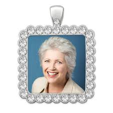 Elegant wedding teal purple roses silver. Silver Rhinestone Square Wedding Bouquet Photo Charm Wedding Bouquet Photo Charms