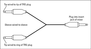 Below is a plug diagram and basic schematic including the typical terminal. Audio Connectors 1 4 Inch Stereo Trs Analog Plug Dummies