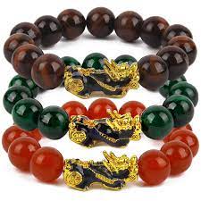 You can put these chinese coins inside purse, wallet, handbag, accounting book, cash register, wear them as bracelet, necklace, etc., in chinese culture, they can attract wealthy chi bring wealth and protection. Pixiu Bracelet Chinese Good Lucky Charm Feng Shui Pi Yao Wealth Good Luck Bracelets Jewelry Lucky Bracelets Wish