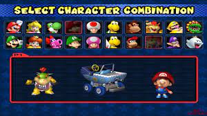 Mario Kart Double Dash 2021 Hd Mushroom Cup 50cc Baby Mario And Bowse In 2021 Mario Kart Mario Bowser