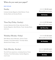Get The Print Edition Of The New York Times With Your Digital Entertainment Credit