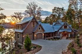 The house is really astonishing, vast inside, well equipped, besides a beautiful lake with water lilies, a kayak and horses in the adjacent field. Lakefront Residence I The Reserve At Lake Keowee Traditional Exterior Other By Ridgeline Construction Group Inc Houzz