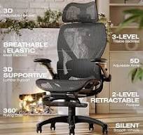 Amazon.com: ELABEST X100 Ergonomic Mesh Office Chair with ...