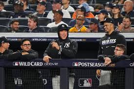 Yankees slugger Aaron Judge remains uncertain for AL Division Series against Rays starting Saturday