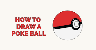 Check out our super collection of pokemon coloring pages. How To Draw A Poke Ball From Pokemon Really Easy Drawing Tutorial