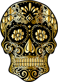 Suger Skull Png Art Print By Kostaslio X Small Sugar Skull Skull Skull Pictures