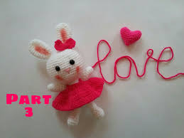 Amigurumi Orgu Oyuncak Tavsan Yapimi How To Crochet An Amugurumi Rabbit 3 Krose Tig Isleri Orgu