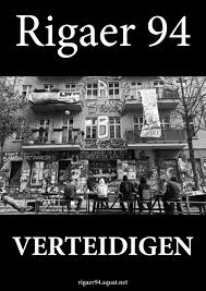 Am 17.& 18.juni sollen wir. Rigaer 94