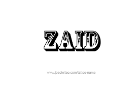Zaid Name Tattoo Designs Name Tattoos Name Tattoo Designs Name Tattoo