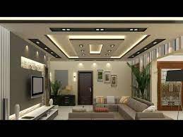 Hardrawgathering.com > living room > living room ceiling interior design ideas. Brilliant False Ceiling Design For Living Room And Bedroom Gypsum False Ceiling Youtube
