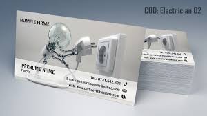 Choisissez votre activité ou modèle Electrician Electrica Instalatii Electrice Modele Gratis Carti De Vizita Cel Mai Mic Pret Din Ro Modele Online